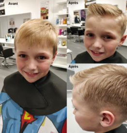 hairdo enfant avant après